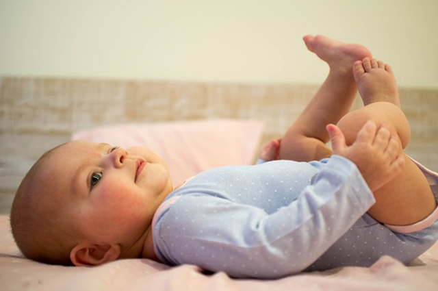 ontwikkeling van een baby